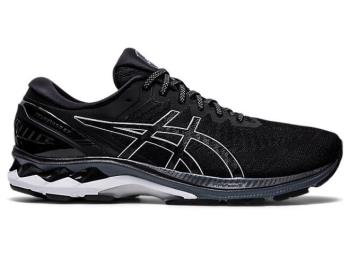 Asics Herr Löparskor GEL-KAYANO 27 (2E) Svarta/Silver